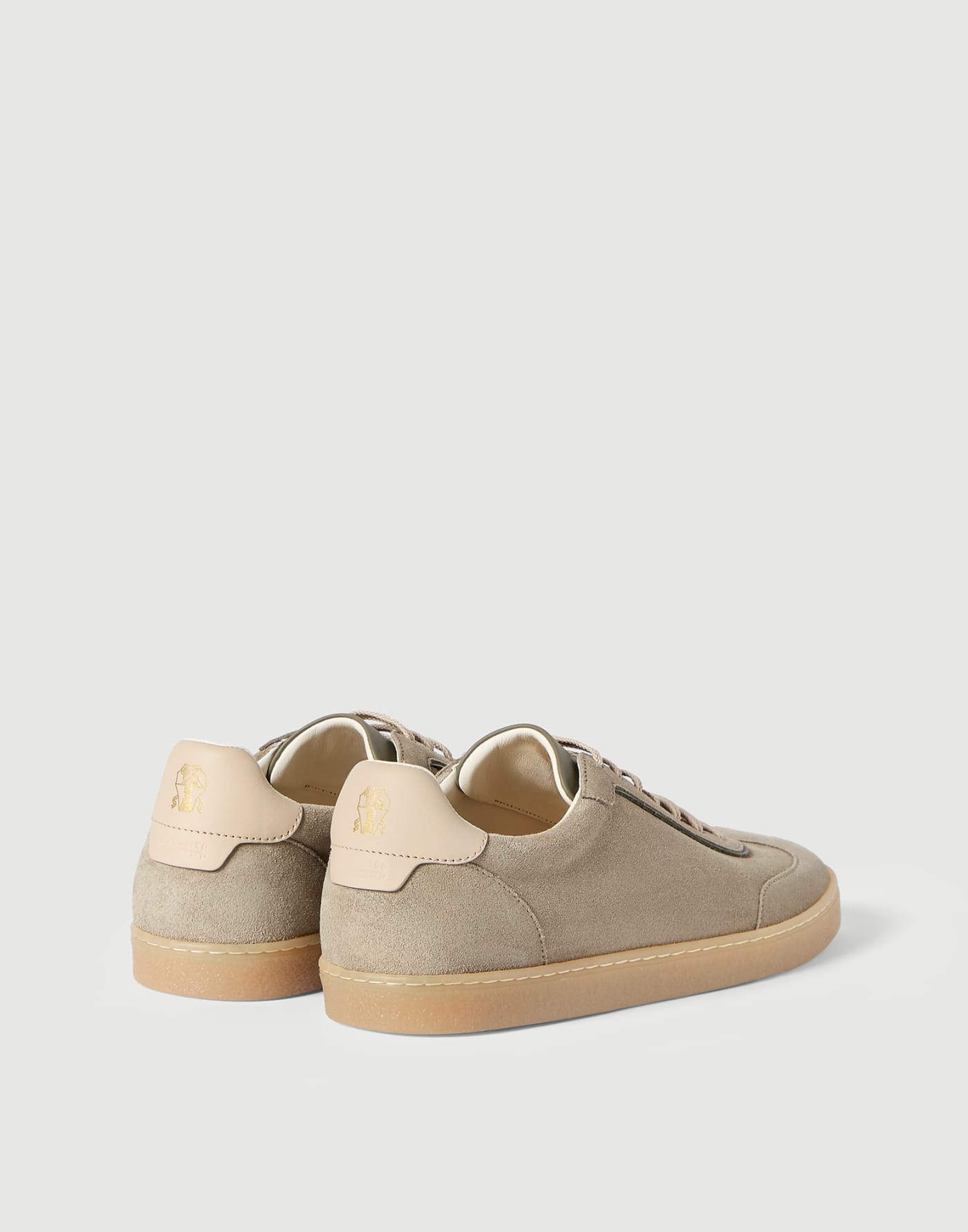 Sneakers en daim Militaire Homme - Brunello Cucinelli