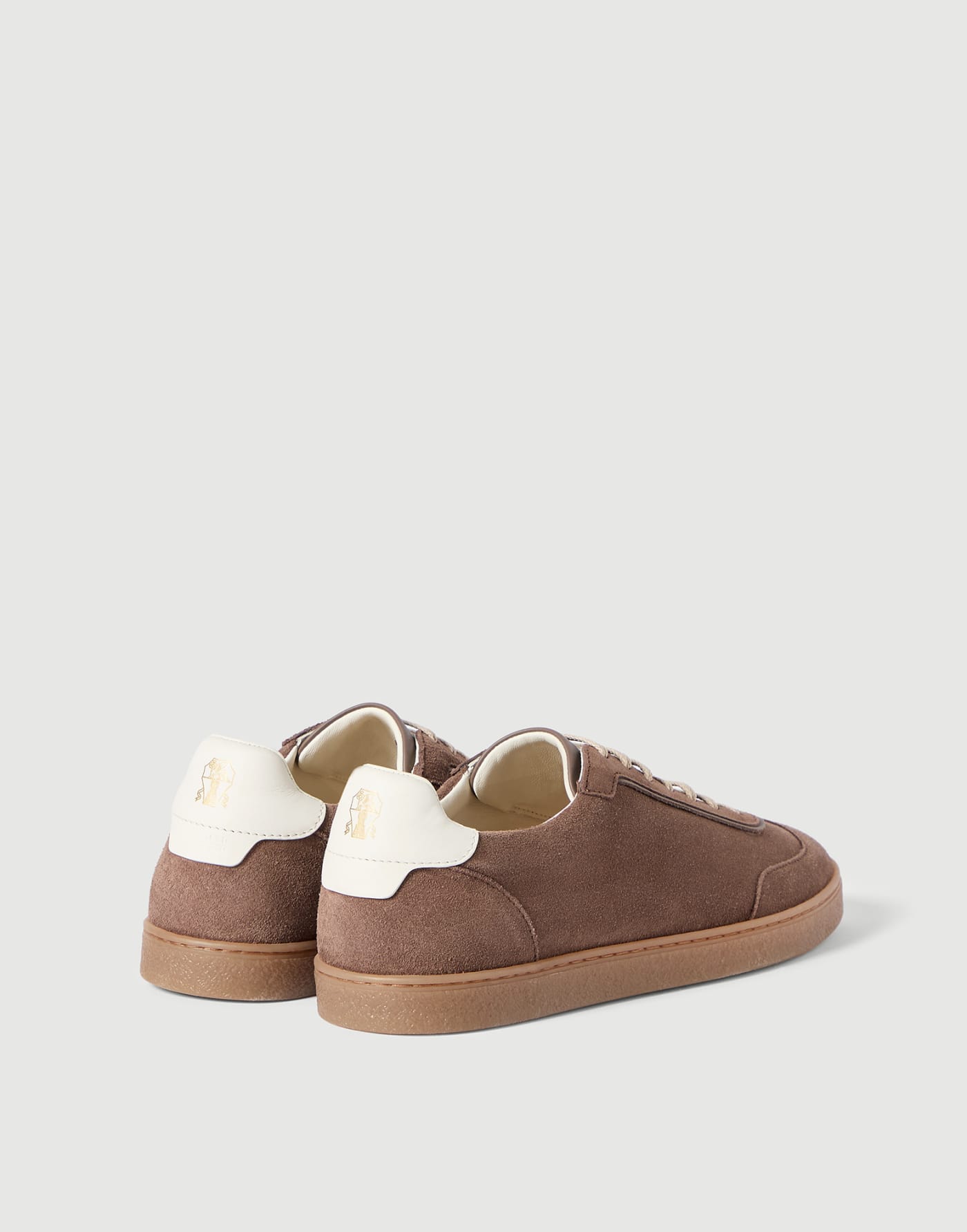 Suede sneakers Brown Man - Brunello Cucinelli
