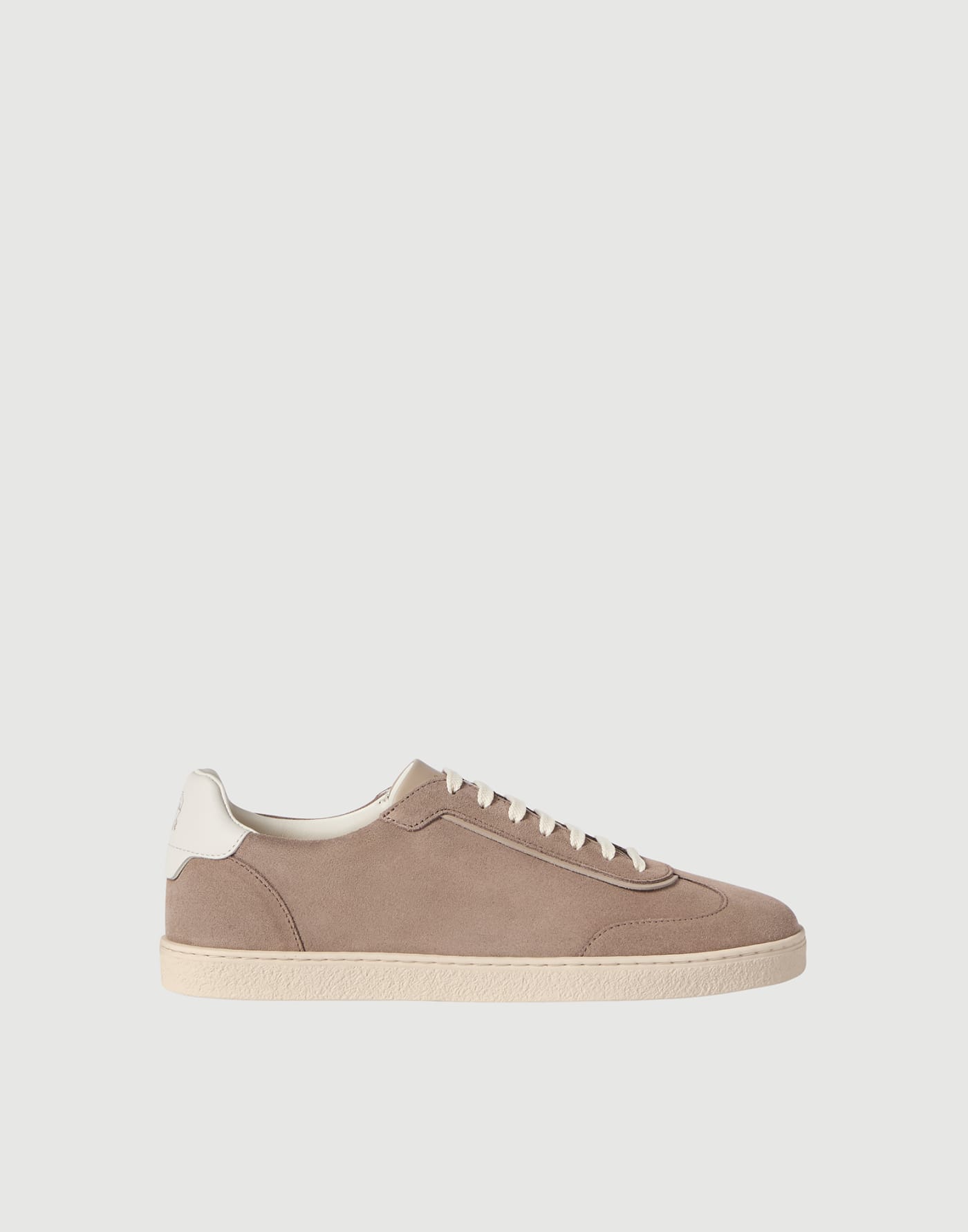 Suede sneakers Beige Man - Brunello Cucinelli