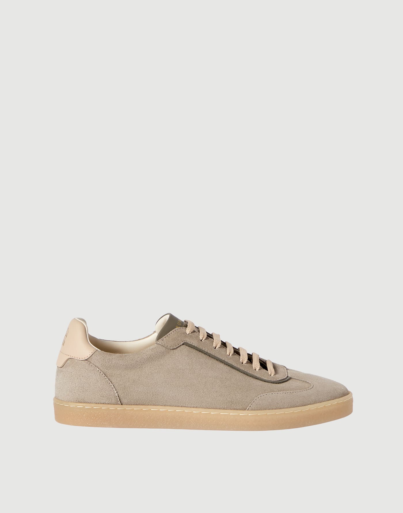 Sneakers en daim Militaire Homme - Brunello Cucinelli