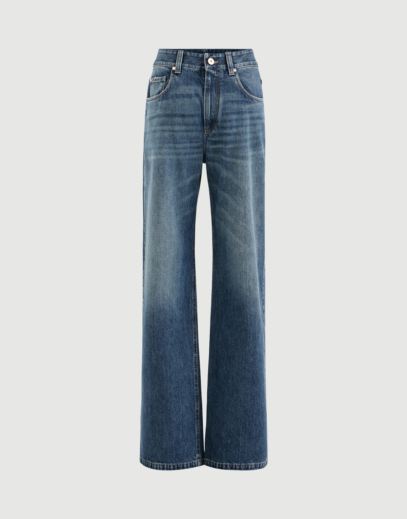 Contemporary Loose trousers Denim Woman - Brunello Cucinelli