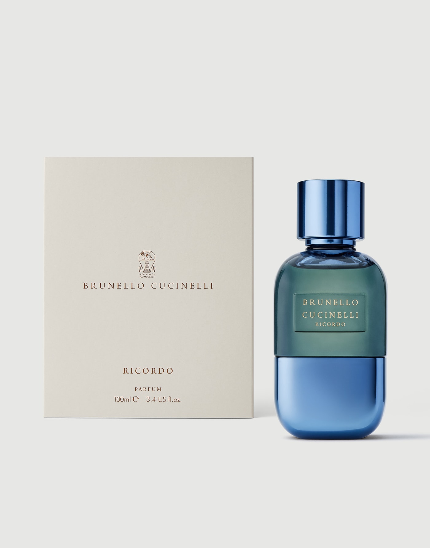 Ricordo Perfume 3.4 US fl.oz. (100 ml) Transparent Fragrances - Brunello Cucinelli