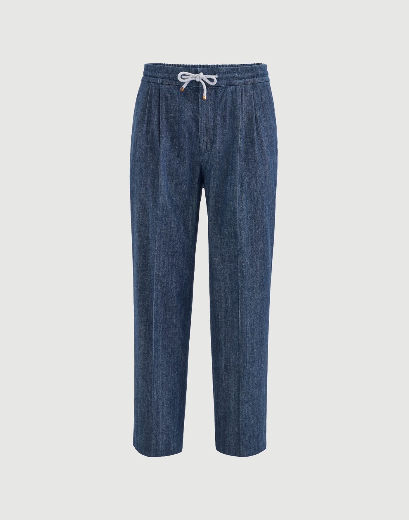 Lightweight denim trousers Dark Denim Man - Brunello Cucinelli