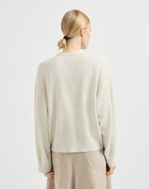Cardigan in cashmere Panama Donna - Brunello Cucinelli