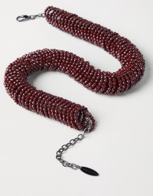 Sterling Silver choker Red Woman - Brunello Cucinelli