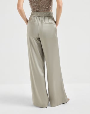 Track trousers Olive Woman - Brunello Cucinelli
