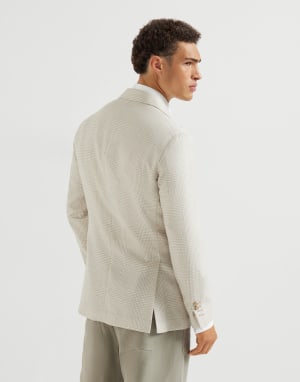 Prince of Wales deconstructed blazer Yuta Man - Brunello Cucinelli