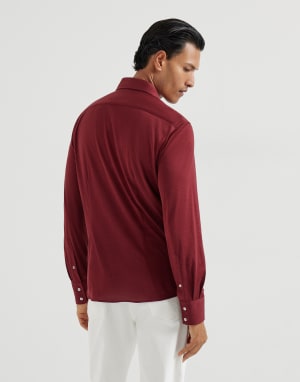 Spread collar shirt Cherry Man - Brunello Cucinelli