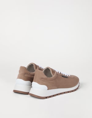 Suede runners Brown Woman - Brunello Cucinelli