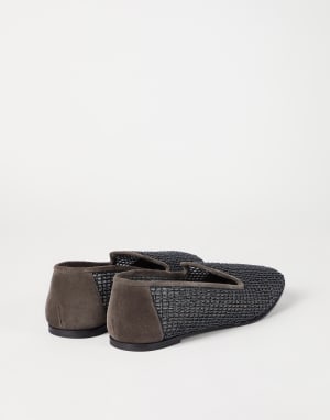 Suede flats Brown Woman - Brunello Cucinelli