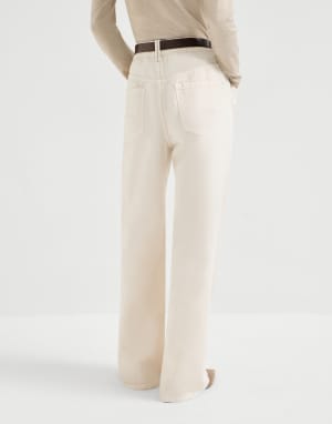 Pantalón Contemporary Panamá Mujer - Brunello Cucinelli