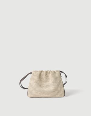 BC Duo precious net pouch bag Beige Woman - Brunello Cucinelli