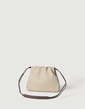BC Duo precious net pouch bag Beige Woman - Brunello Cucinelli