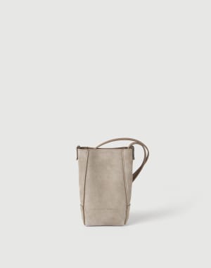 BC Duo phone holder Beige Woman - Brunello Cucinelli