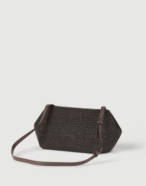 Precious-Pouch Dunkelbraun Damen - Brunello Cucinelli
