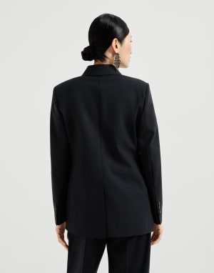 Veste avec Monile Lignite Femme - Brunello Cucinelli