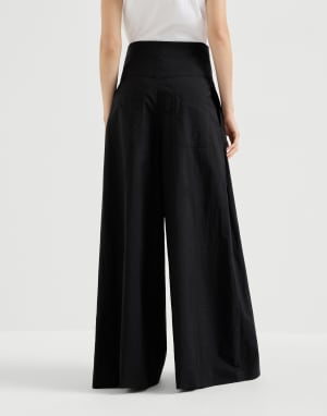 Maxi trousers Black Woman - Brunello Cucinelli