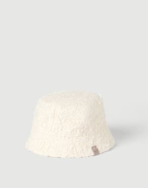 Bucket hat Ecru Woman - Brunello Cucinelli