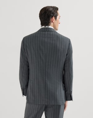 Virgin wool blazer Grey Man - Brunello Cucinelli