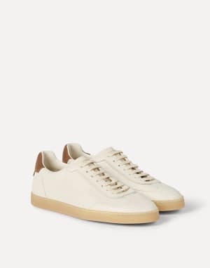 Deerskin sneakers Butter Man - Brunello Cucinelli