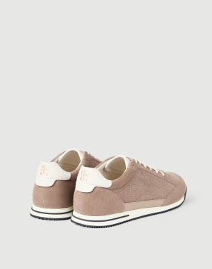 Suede sneakers Beige Man - Brunello Cucinelli