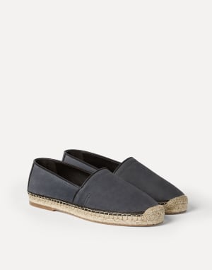 Calfskin espadrilles Denim Man - Brunello Cucinelli