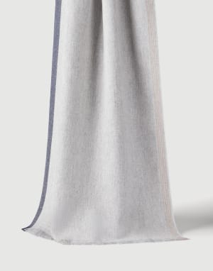 Cashmere scarf Pearl Grey Man - Brunello Cucinelli