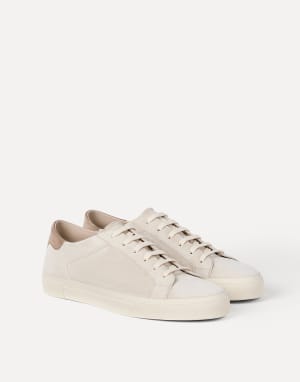 Sneakers en daim Sable Homme - Brunello Cucinelli