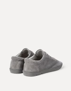 Suede sneakers Grey Man - Brunello Cucinelli