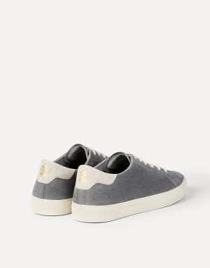 Suede sneakers Medium Grey Man - Brunello Cucinelli