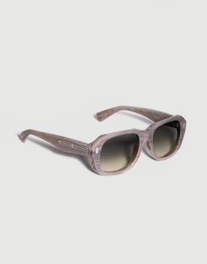 Demetra acetate sunglasses Panama Sand Eyewear - Brunello Cucinelli