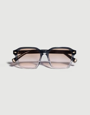 Rectangular acetate aperitif frame Sunset Eyewear - Brunello Cucinelli