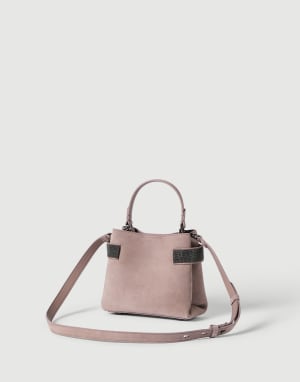 Маленькая сумка Essence с верхней ручкой Розовый Женщина - Brunello Cucinelli