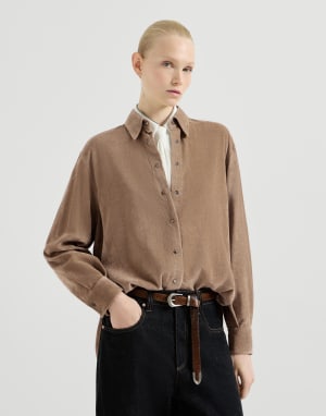 レディース シルク＆コットンシャツ | Brunello Cucinelli