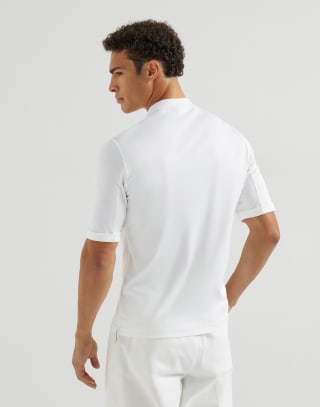 Tee-shirt en jersey Blanc Cassé Homme - Brunello Cucinelli