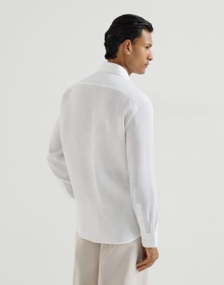 Linen shirt White Man - Brunello Cucinelli