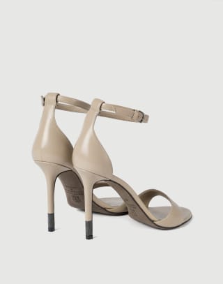 Chaussures en nappa Beige Clair Femme - Brunello Cucinelli
