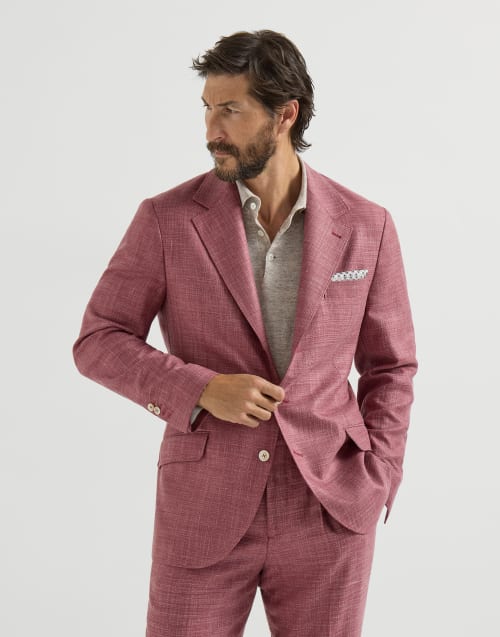 Hopsack blazer Coral Man - Brunello Cucinelli