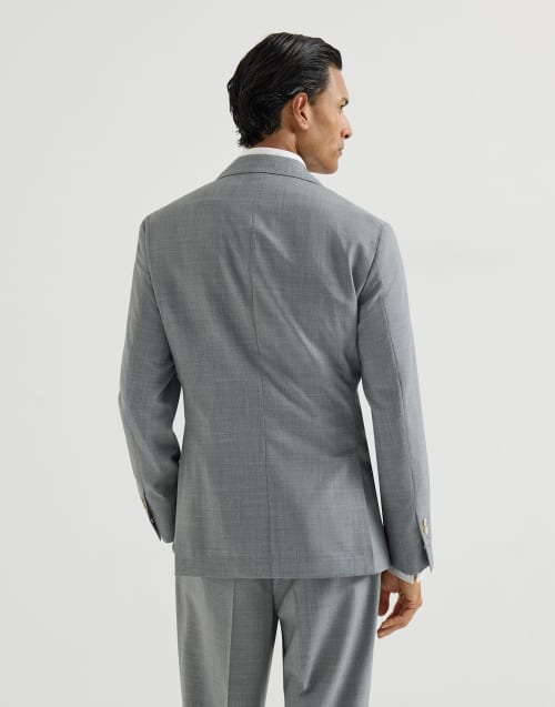 Virgin wool blazer Grey Man - Brunello Cucinelli