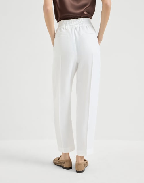 Baggy-Pants Weiß Damen - Brunello Cucinelli