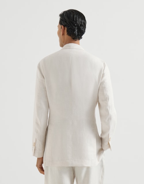 Blazer sin forro en Chevron Concha Hombre - Brunello Cucinelli