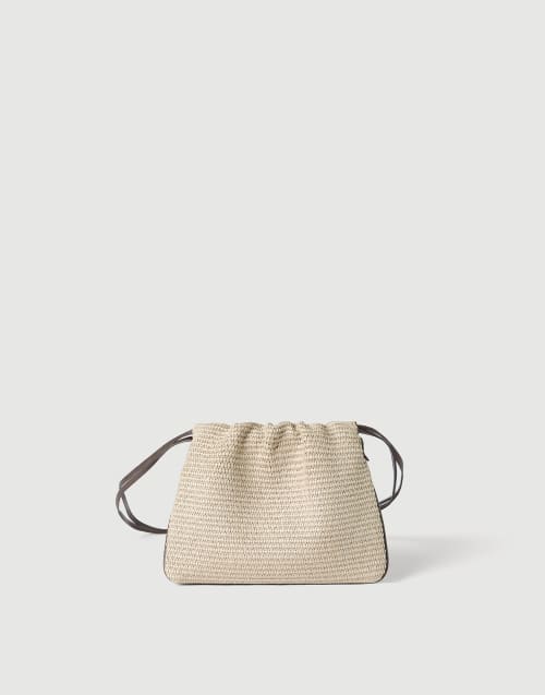 BC Duo precious net pouch bag Beige Woman - Brunello Cucinelli