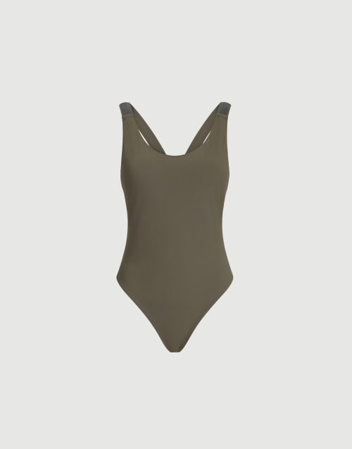 One-piece swimsuit Military Woman - Brunello Cucinelli