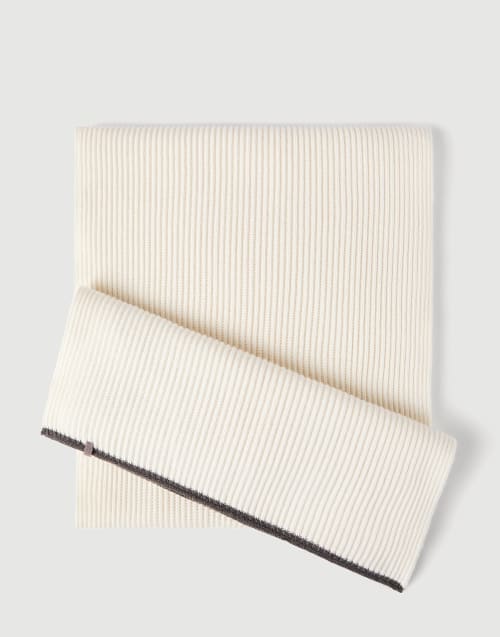 Knit scarf Panama Woman - Brunello Cucinelli