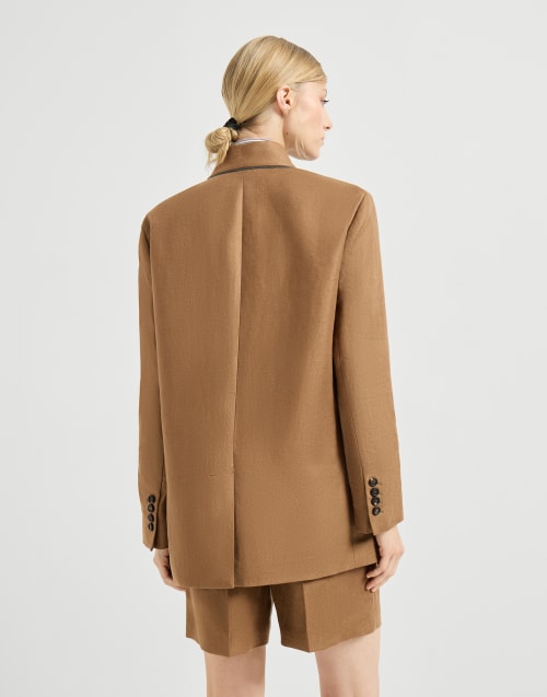 Giacca in diagonale Mou Donna - Brunello Cucinelli