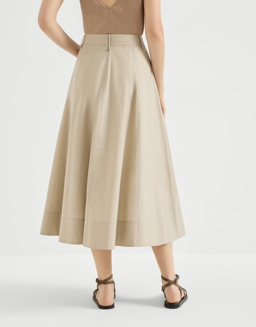 Sartorial-Rock mit Monili Beige Damen - Brunello Cucinelli