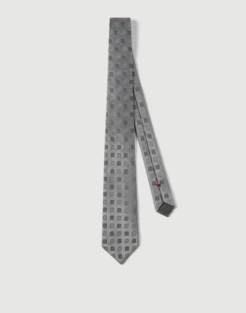 春夏 ブルネロクチネリ BRUNELLOCUCINELLI リネン ネクタイ メンズネクタイ、その他アクセサリー | Brunello Cucinelli