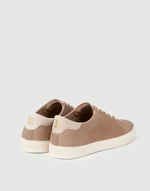 Suede sneakers Light Brown Man - Brunello Cucinelli