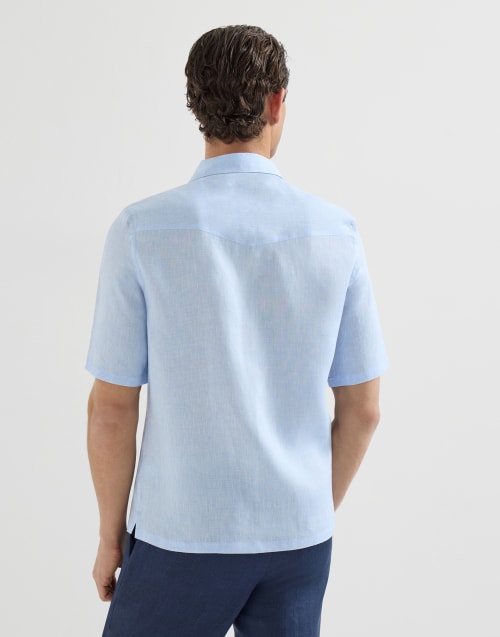 Short sleeve shirt Azure Man - Brunello Cucinelli