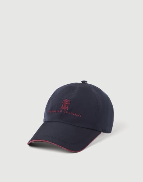 Gorra de béisbol con logotipo Azul Hombre - Brunello Cucinelli
